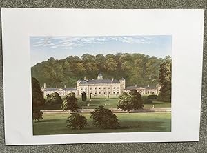 Castle Hill - Coloured Lithograph