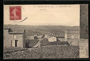 Carte postale St-Germain-sur-l'Arbresle, Glay, Vue Générale