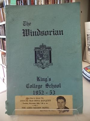 The Windsorian, King's College School 1952-53 [June 1953 Volume 49, Number 1]