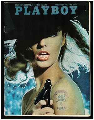 A Complete Set of James Bond Appearances in Playboy Magazine. The Hildebrand Rarity. On Her Majes...