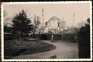 Fotografie unbekannter Fotograf, Ansicht Konstantinopel, Sophienkirche - Moschee Haga Sophia