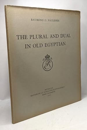 The plural and dual in old egyptian
