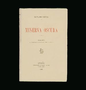Minerva oscura. Prolegomeni: la costruzione morale del poema di Dante