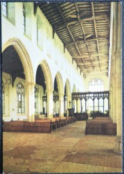 Blythburgh Postcard Suffolk Holy Trinity