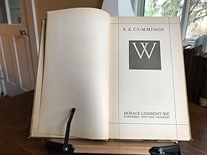 1931 ViVa - Edward Estlin (E.E.) Cummings, First Edition