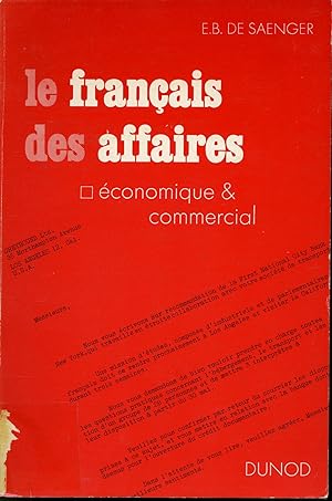 Le Français des affaires : économique et commercial