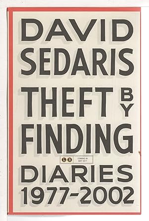 THEFT BY FINDING: Diaries (1977-2002)