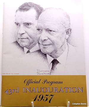 Official 43rd Inauguration Program. January 21st 1957. Inducting Dwight D. Eisenhower & Richard M...