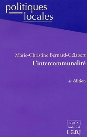 L'intercommunalit  - Marie-Christine Bernard-G labert