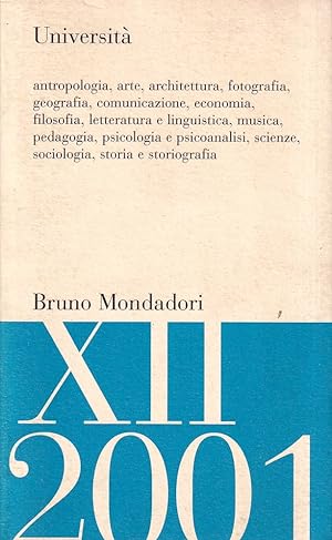 Bruno Mondadori - Università, dicembre 2001