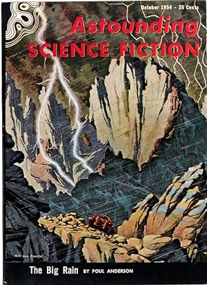 Astounding Science Fiction, October, 1954. The Big Rain By Poul Anderson. Collectible Pulp Magazine.