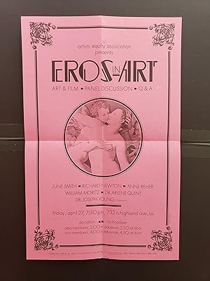 Eros in Art announcement