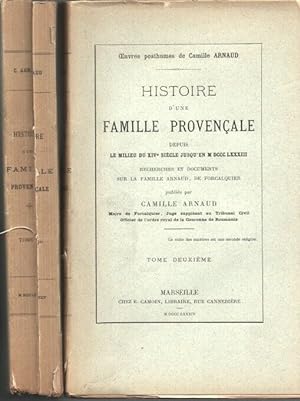 Histoire d'une famille provençale depuis le milieu du XIVe siècle jusqu'en MDCCCLXXXIII.Recherche...