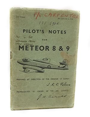Pilot's Notes for Meteor 8 & 9