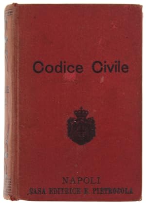 CODICE CIVILE DEL REGNO D'ITALIA. Anno 1894: