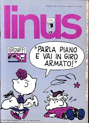Linus. Dicembre 1974 / anno 10 / n. 12