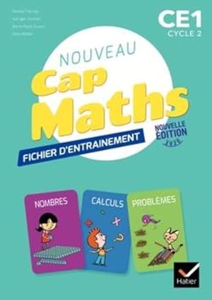 cap maths : CE1 ; fichier + cahier de géométrie + livret de problèmes (édition 2020)