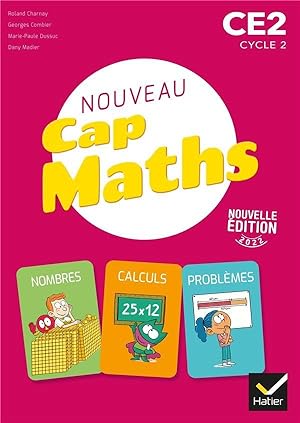 Cap Maths : CE2 ; cahier de géométrie + manuel (édition 2021/2022)