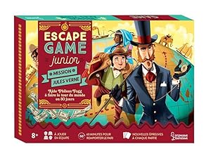escape game junior : mission Jules Vernes : aide Phileas Fogg a faire le tour du monde