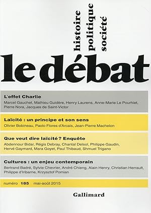 revue Le Débat N.185