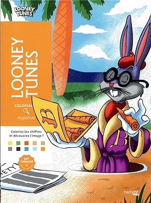 art-thérapie ; coloriages mystères : Looney Tunes