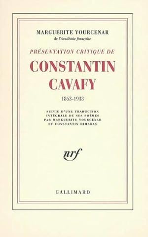 Présentation critique de Constantin Cavafy