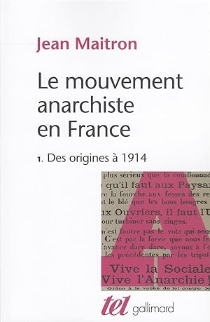 Le mouvement anarchiste en France