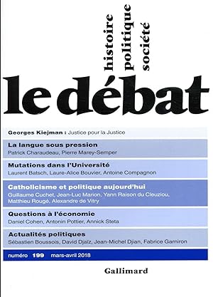 revue Le Débat N.199