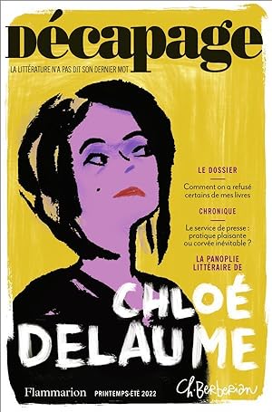 revue décapage n.65 ; Chloé Delaume (édition 2022)
