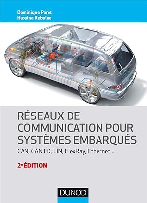 réseaux de communication pour systèmes embarqués ; CAN, CAN FD, LIN, FlexRay, Ethernet (2e édition)
