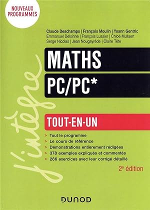 maths ; PC/PC* ; tout-en-un (2e édition)