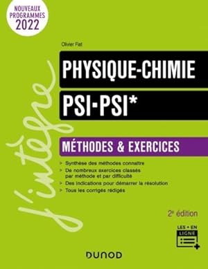 physique-chimie ; PSI/PSI* ; méthodes et exercices (2e édition)