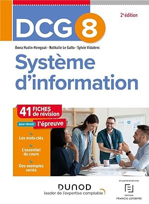 DCG 8 : système d'information ; 41 fiches de révision (2e édition)