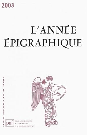 L'ANNEE EPIGRAPHIQUE ; 2003