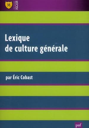 lexique de culture générale (3e édition)