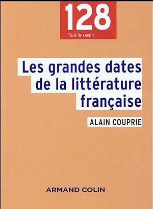 les grandes dates de la littérature française