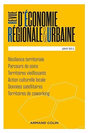 Revue d'économie régionale et urbaine n.2021-3 : varia