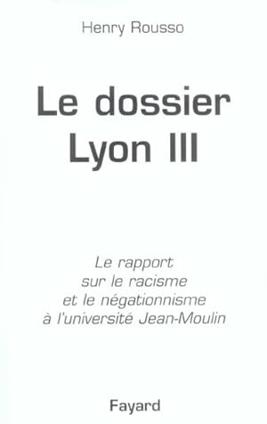 Le dossier Lyon III