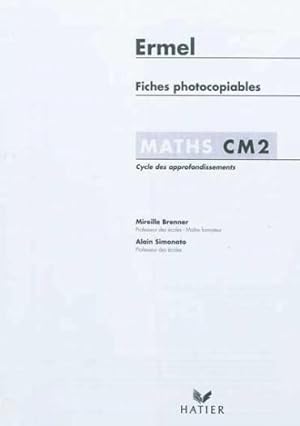 mathématiques ; CM2 ; fiches photocopiables