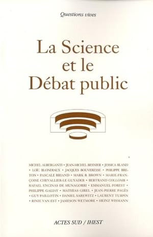 la science et le débat public