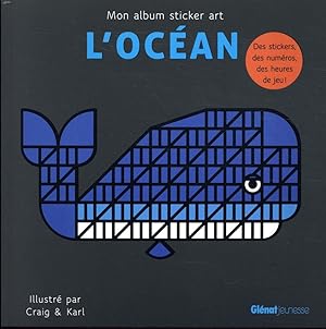 l'océan ; mon album sticker art