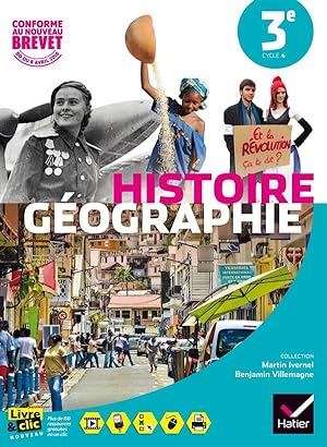 histoire-géographie ; manuel de l'élève ; 3ème ; grand format (édition 2016)