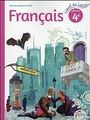 L'ENVOL DES LETTRES : français ; 4ème ; livre de l'élève ; grand format (édition 2016)