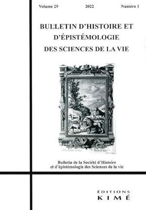 BULLETIN D'HISTOIRE ET D'EPISTEMOLOGIE DES SCIENCES DE LA VIE n.29 ; les classifications zoologiq...