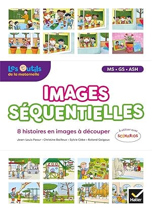 images séquentielles ; français ; MS, GS, ASH ; 8 histoires en images à découper (édition 2020)