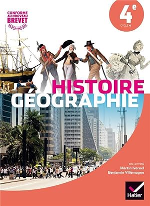 histoire-géographie ; 4ème ; manuel de l'élève (édition 2016)