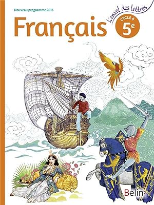L'ENVOL DES LETTRES : français ; 5e ; livre de l'élève (édition 2016)
