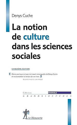 la notion de culture dans les sciences sociales