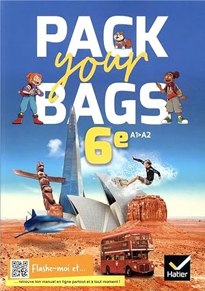 Pack your Bags : anglais ; 6e ; livre élève ; A1>A2 (édition 2021)