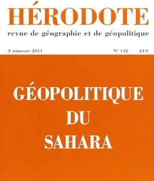REVUE HERODOTE n.142 : géopolitique du Sahara